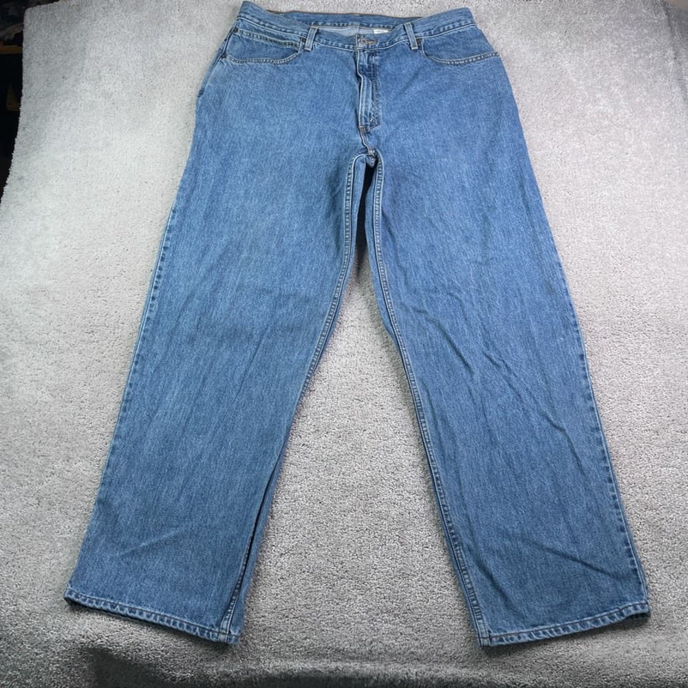Vintage‎ Levis Jeans Men 38x34 Blue 595 Baggy Straight Fit Denim Skater Y2K 90s